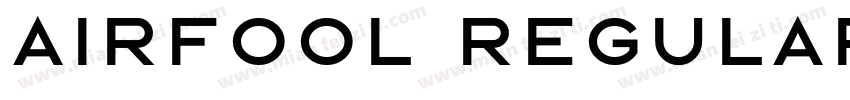 Airfool Regular字体转换